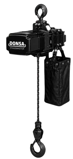 DONSA StageMaster D8+ Electric Chain Hoist product photograph; configuration may vary